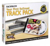 44596 Bachmann HO Nickel Silver World's Greatest Hobby First Railroad Track Pack.
